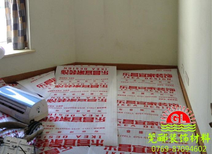 【裝修日記】4月15日開工----強烈推薦墻面地板裝修保護膜，莞酈地面保護膜真心不錯哦！??！